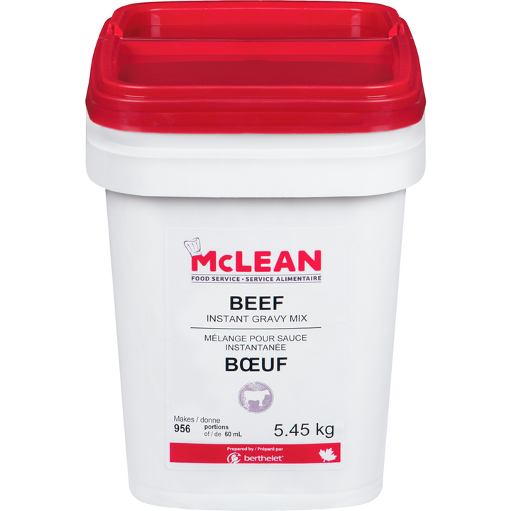 McLean - Beef Instant Gravy Mix - 5.45 kg - Canadian Distribution