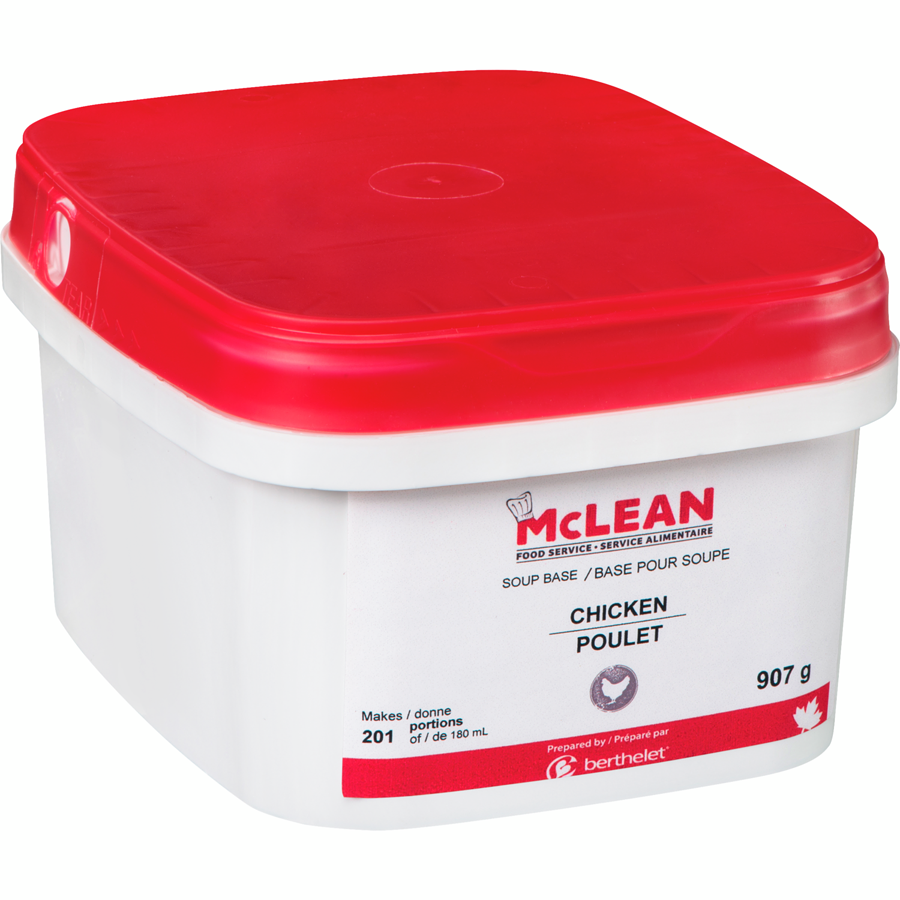 McLean - Chicken Soup Base - 907 g - Canadian Distribution