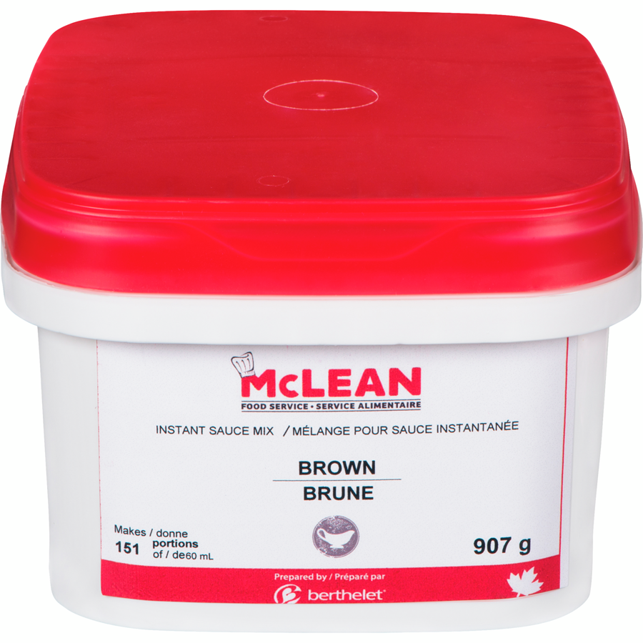 McLean - Instant Brown Gravy Mix - 907 g - Canadian Distribution