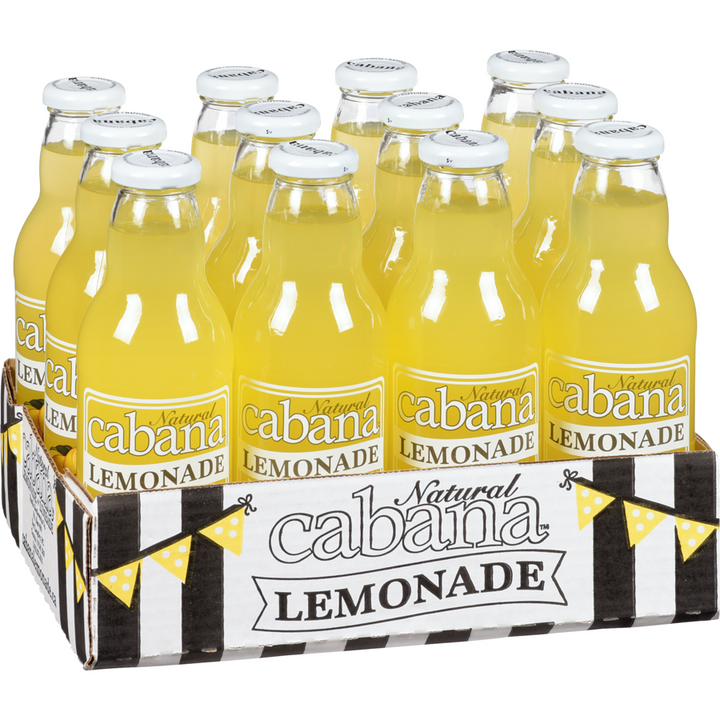 Natural Cabana - Lemonade Tropical Mango - Case - 12 x 591 ml - Canadian Distribution