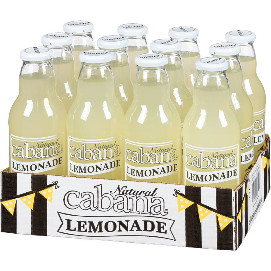 Natural Cabana - Original Lemonade - Case - 12 x 591 ml - Canadian Distribution