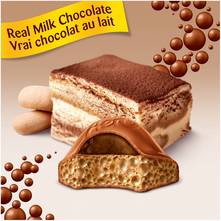 Nestlé - Aero Truffle Tiramisu - Case - 15 x 105 g - Canadian Distribution