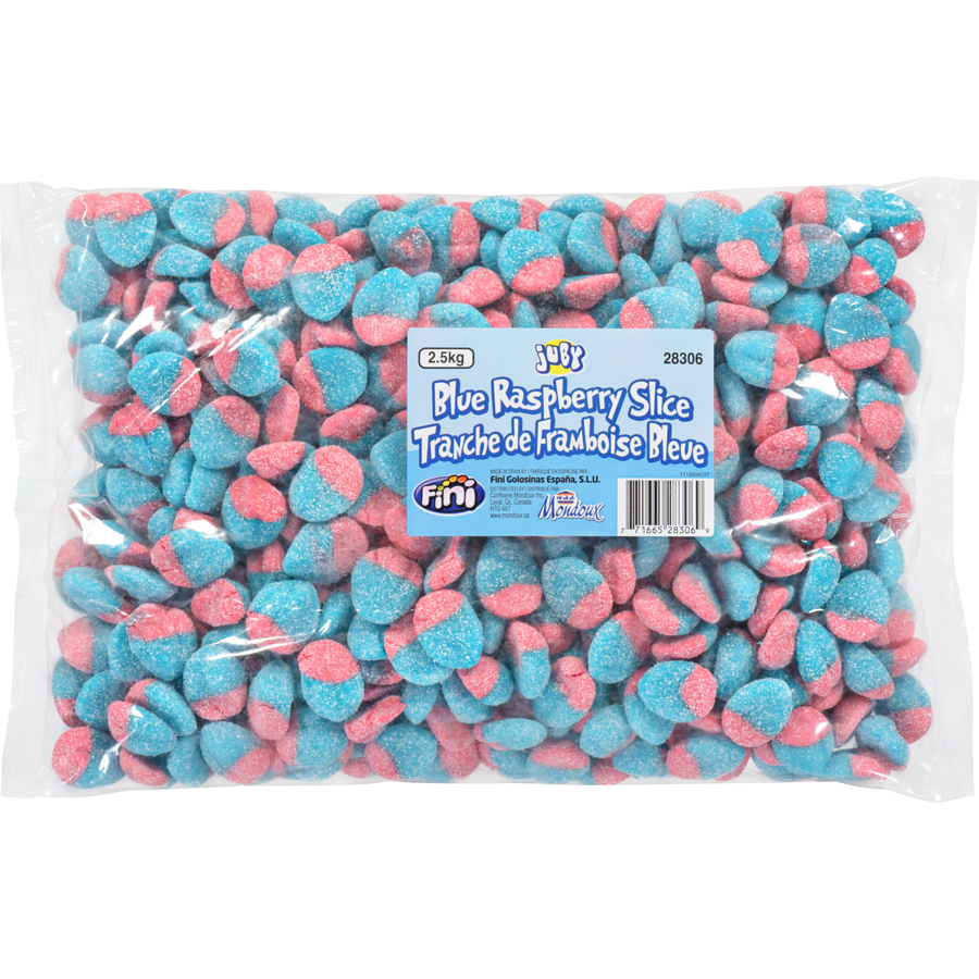 Mondoux - Blue Raspberry Slice - 2.5 kg - Canadian Distribution