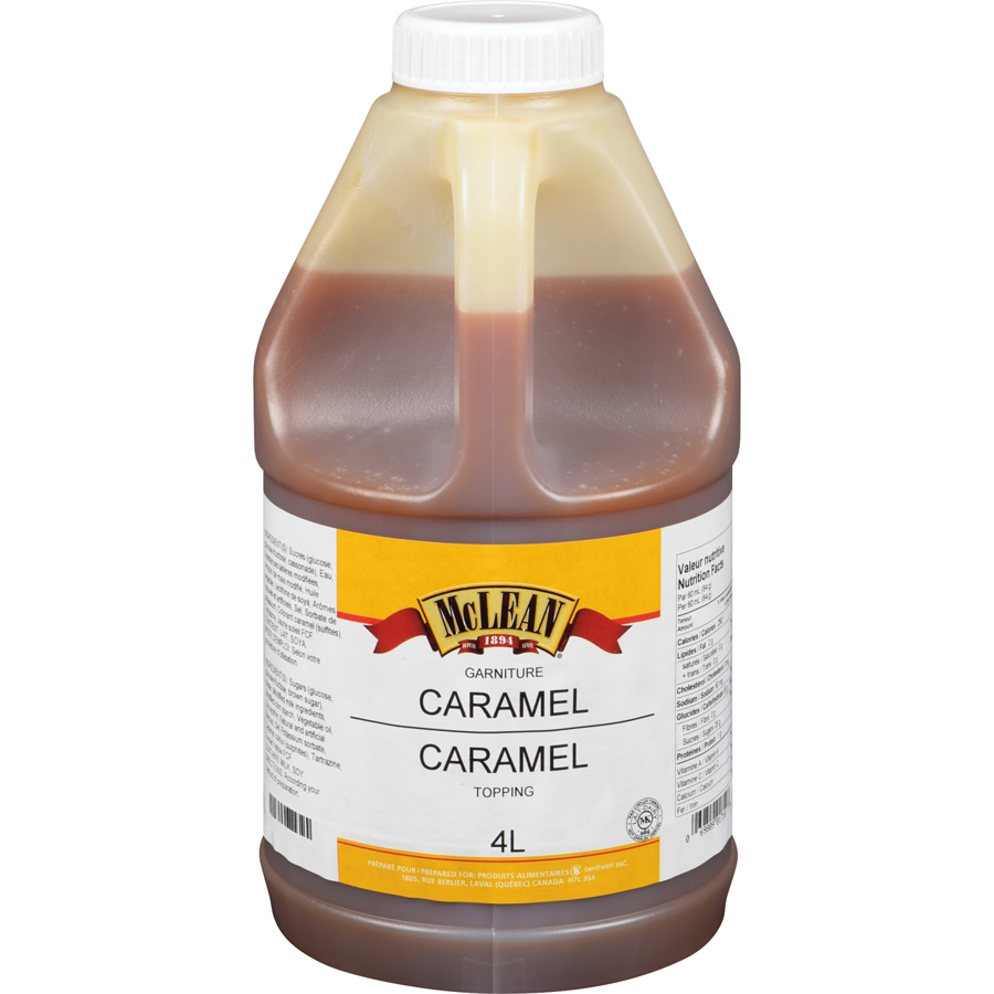 McLean - Topping Caramel 4 L - 4 L - Canadian Distribution