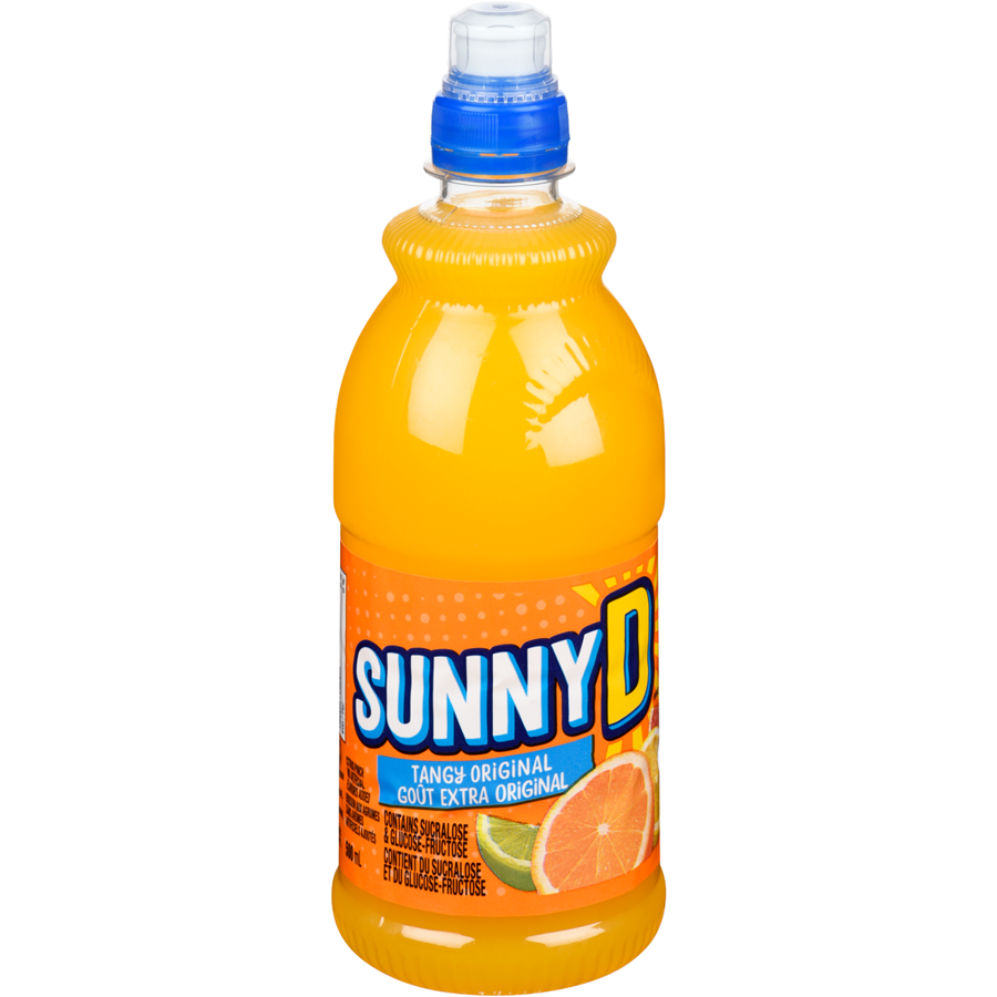 Sunny Delight - Tangy Original - Case - 12 x 500 ml - Canadian Distribution