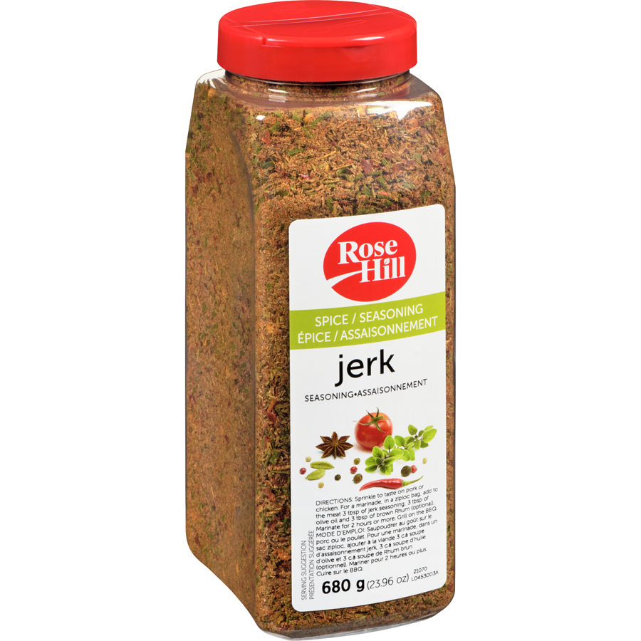 Rose Hill - Spice Seasoning Jerk - 680 g - Canadian Distribution