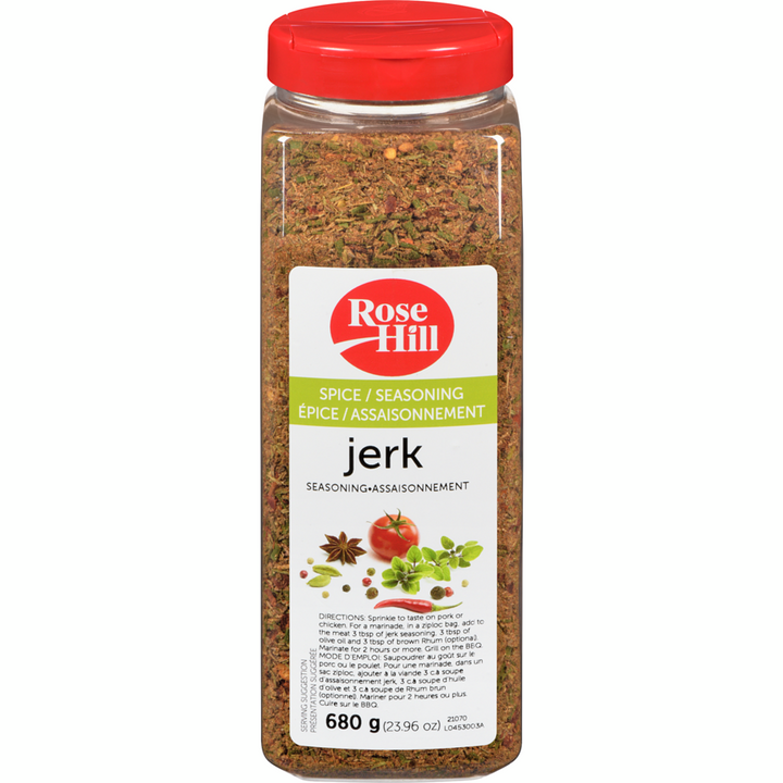 Rose Hill - Spice Seasoning Jerk - 680 g - Canadian Distribution