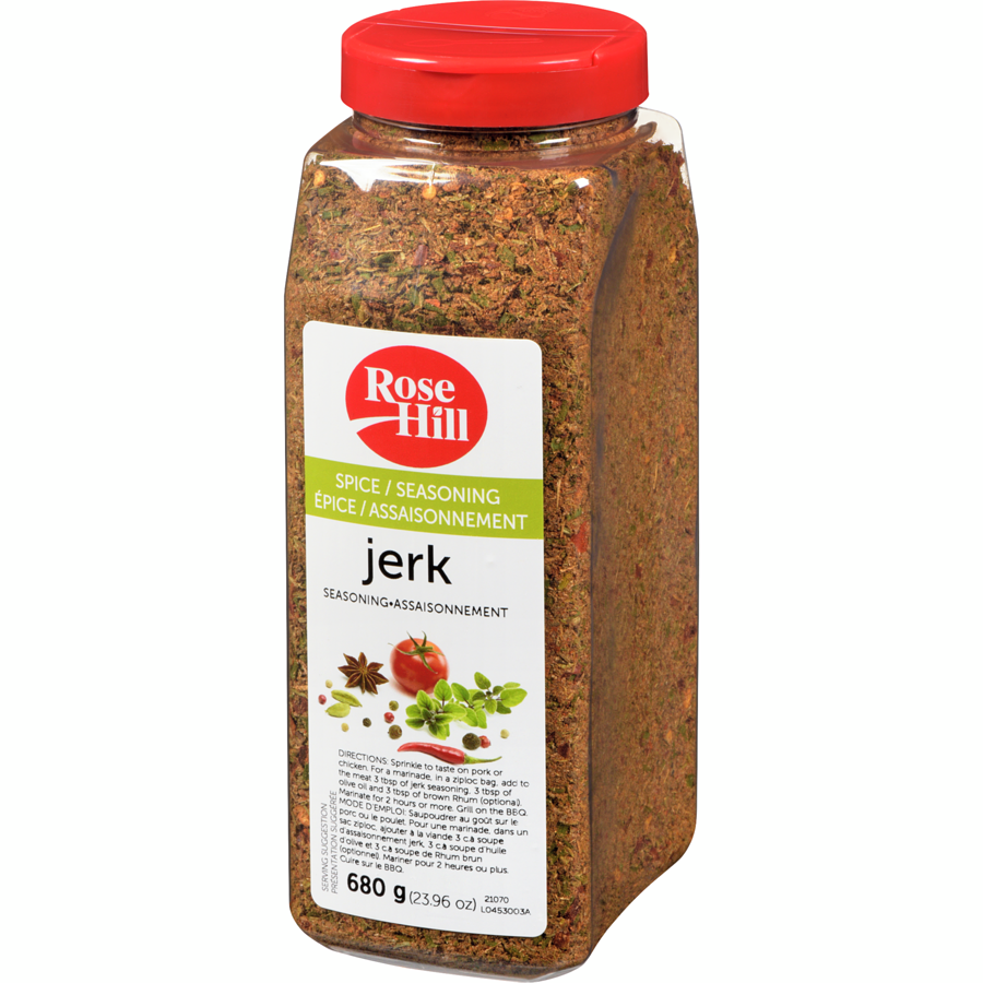 Rose Hill - Spice Seasoning Jerk - 680 g - Canadian Distribution