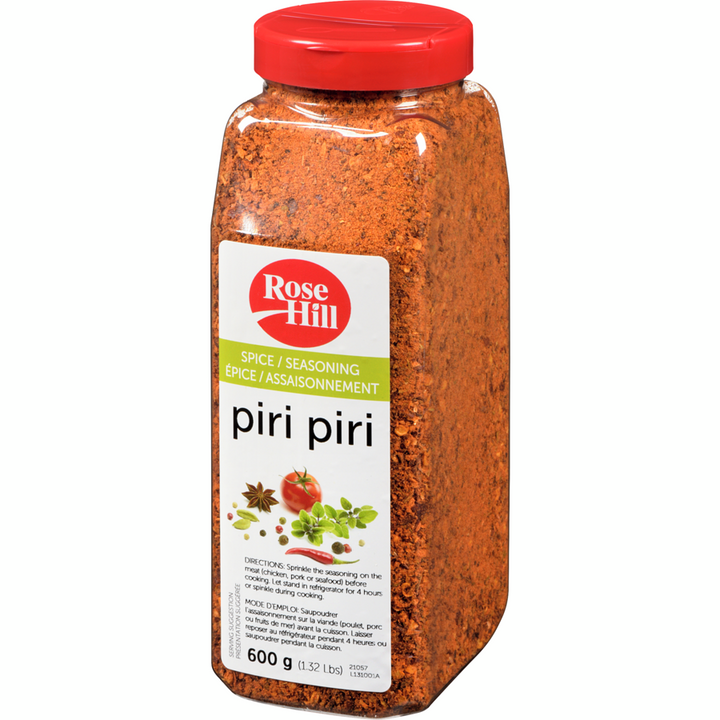 Rose Hill - Spice Seasoning Piri Piri - 600 g - Canadian Distribution