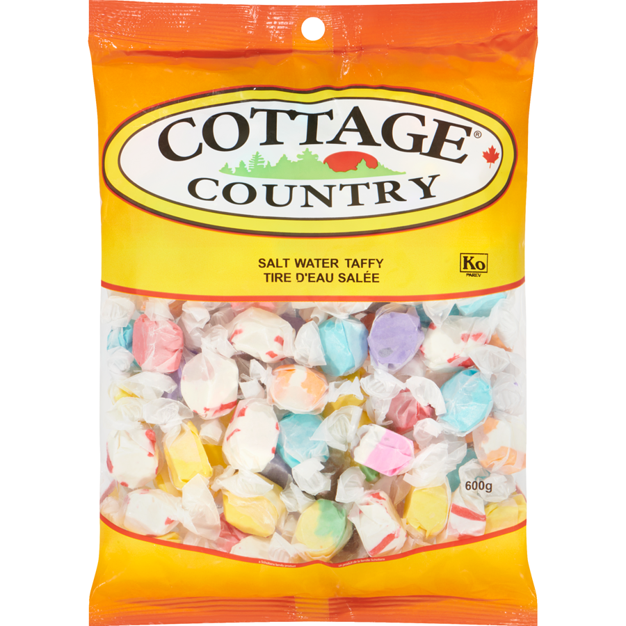 Cottage Country - Salt Water Taffy - 600 g - Canadian Distribution