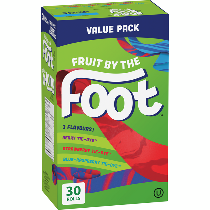 Betty Crocker - Fruit by the Foot Variety Pack, 3 Flavours - 637 g - Canadian Distribution