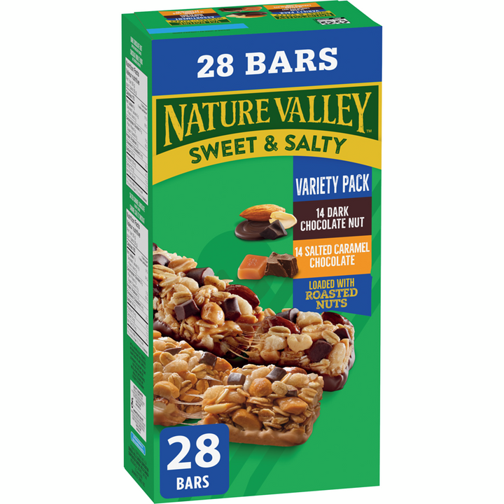 Nature Valley - Sweet & Salty Variety Pack 28 Bars - 980 g - Canadian Distribution