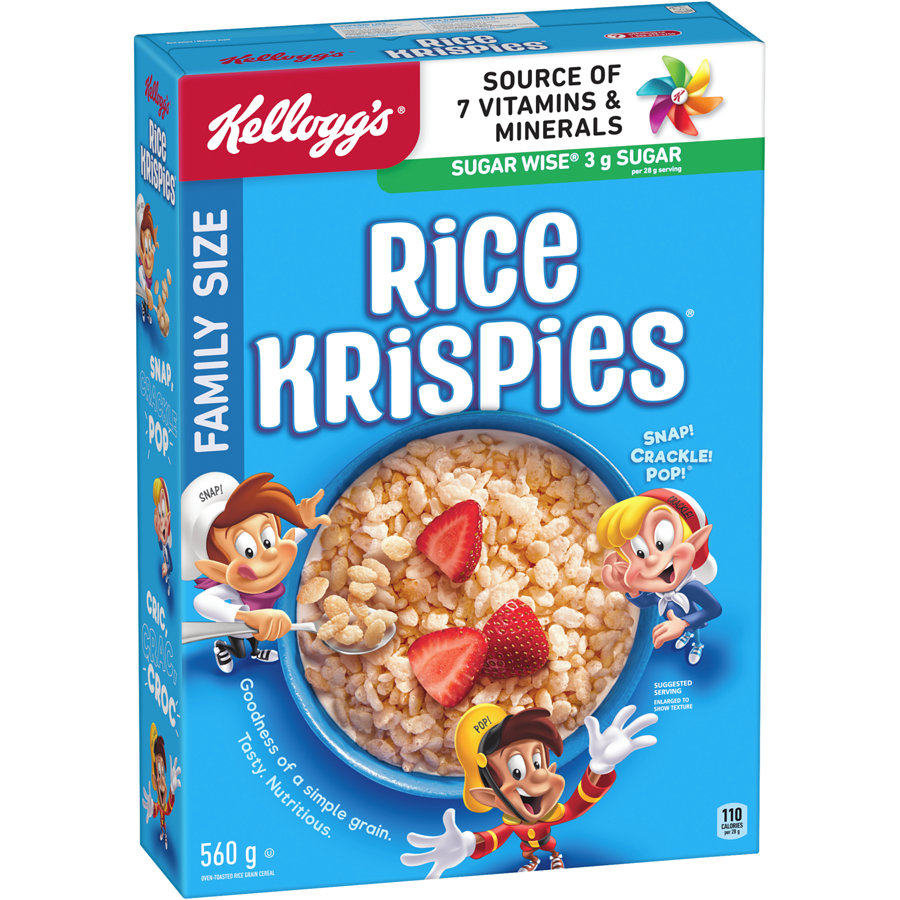 Kelloggs - Rice Krispies Original - 560 g - Canadian Distribution