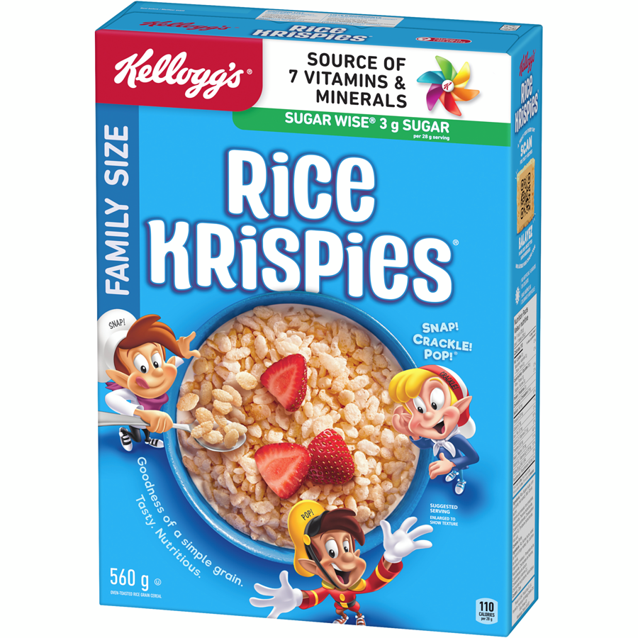 Kelloggs - Rice Krispies Original - 560 g - Canadian Distribution