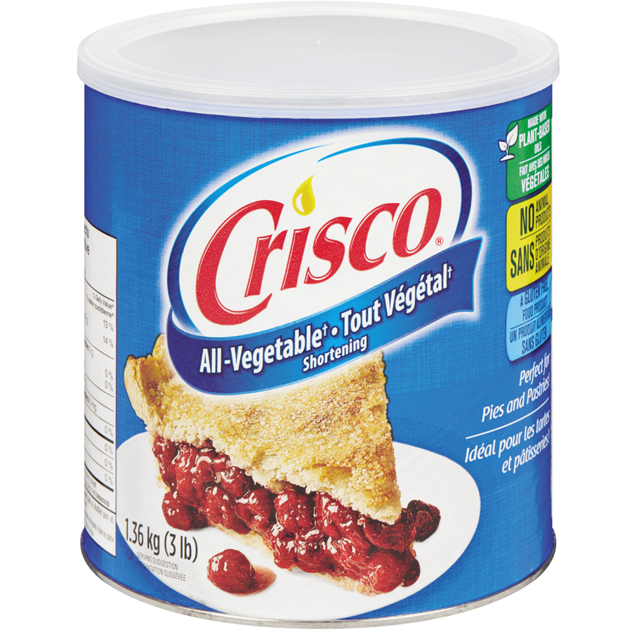 Crisco - All-Vegetable Shortening - 1.36 kg - Canadian Distribution