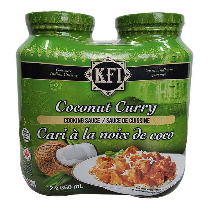 KFI Coconut Curry Sauce - 8 × 650 mL - Grocery and Food Items - Canadian Distribution