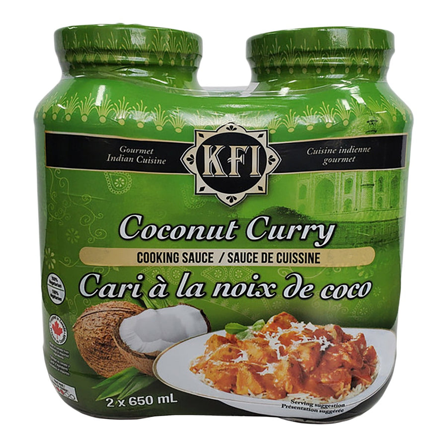 KFI Coconut Curry Sauce - 8 × 650 mL - Grocery and Food Items - Canadian Distribution
