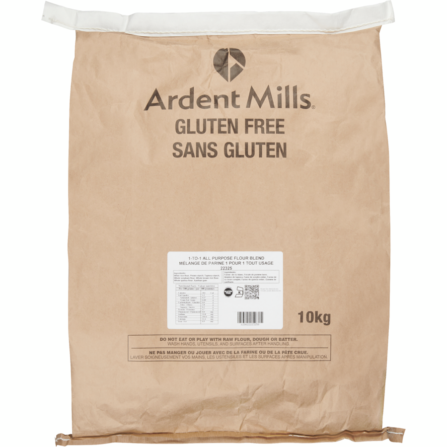 Ardent Mills - 1-To-1 All Purpose Flour Blend Gluten Free - 10 kg - Canadian Distribution