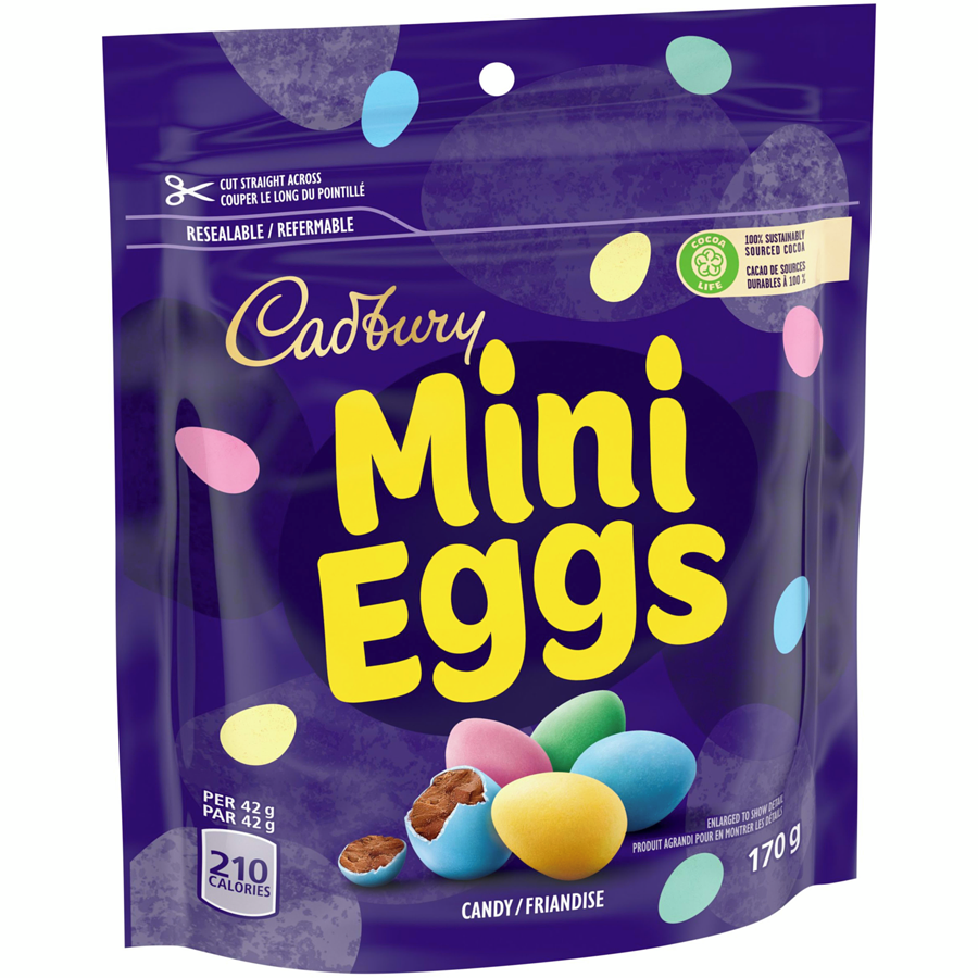 Cadbury - Mini Eggs, Chocolatey Candy Eggs - 170 g - Canadian Distribution