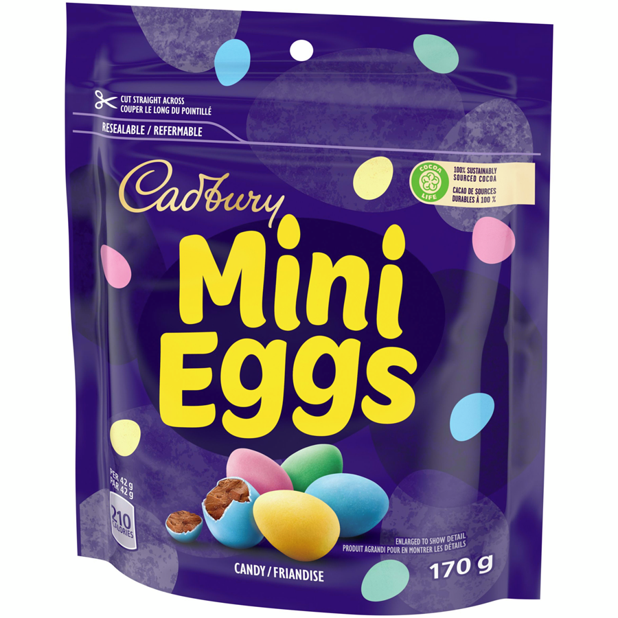 Cadbury - Mini Eggs, Chocolatey Candy Eggs - 170 g - Canadian Distribution