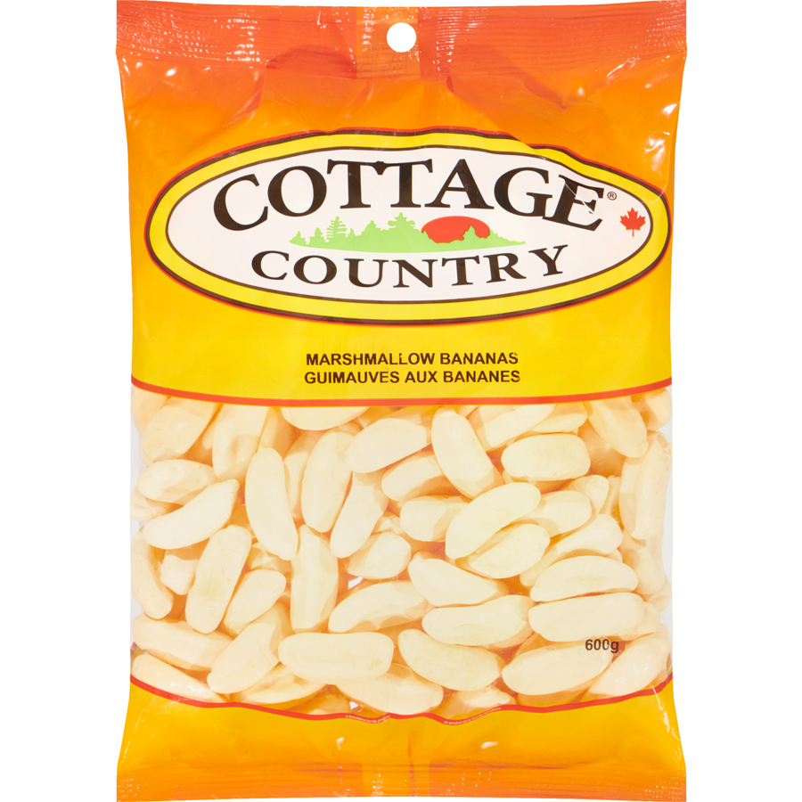 Cottage Country - Marshmallow Bananas - 600 g - Canadian Distribution