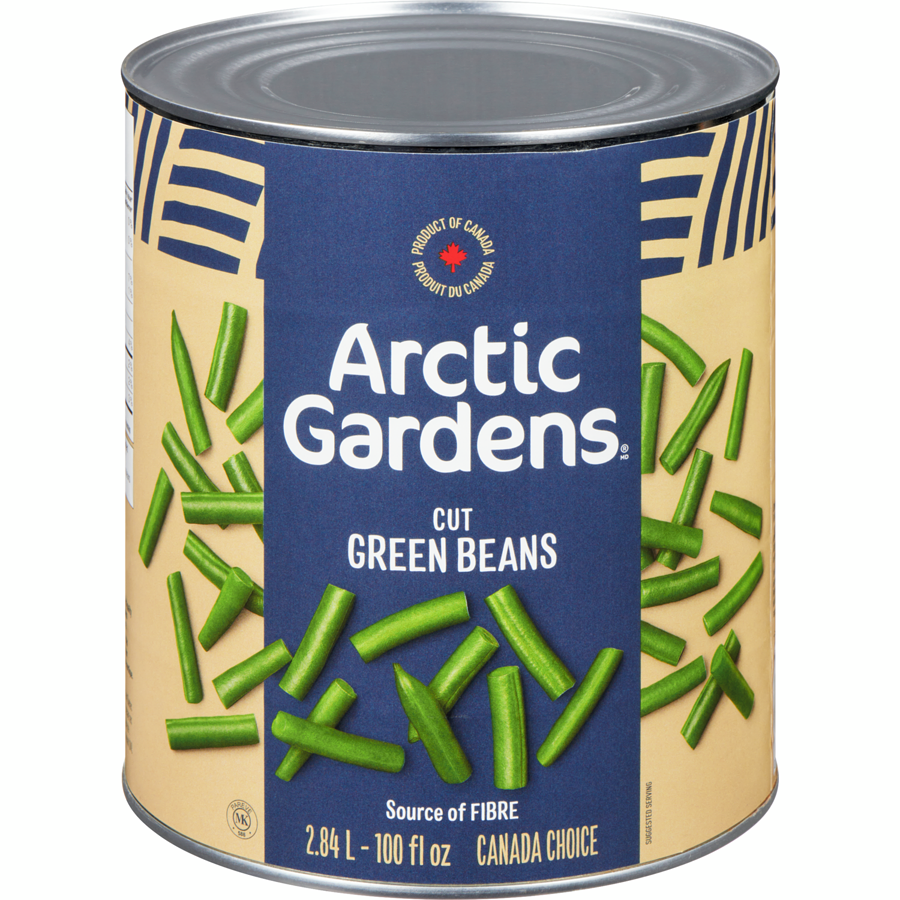 Arctic Gardens - Cut Green Beans - 2.84 L - Canadian Distribution