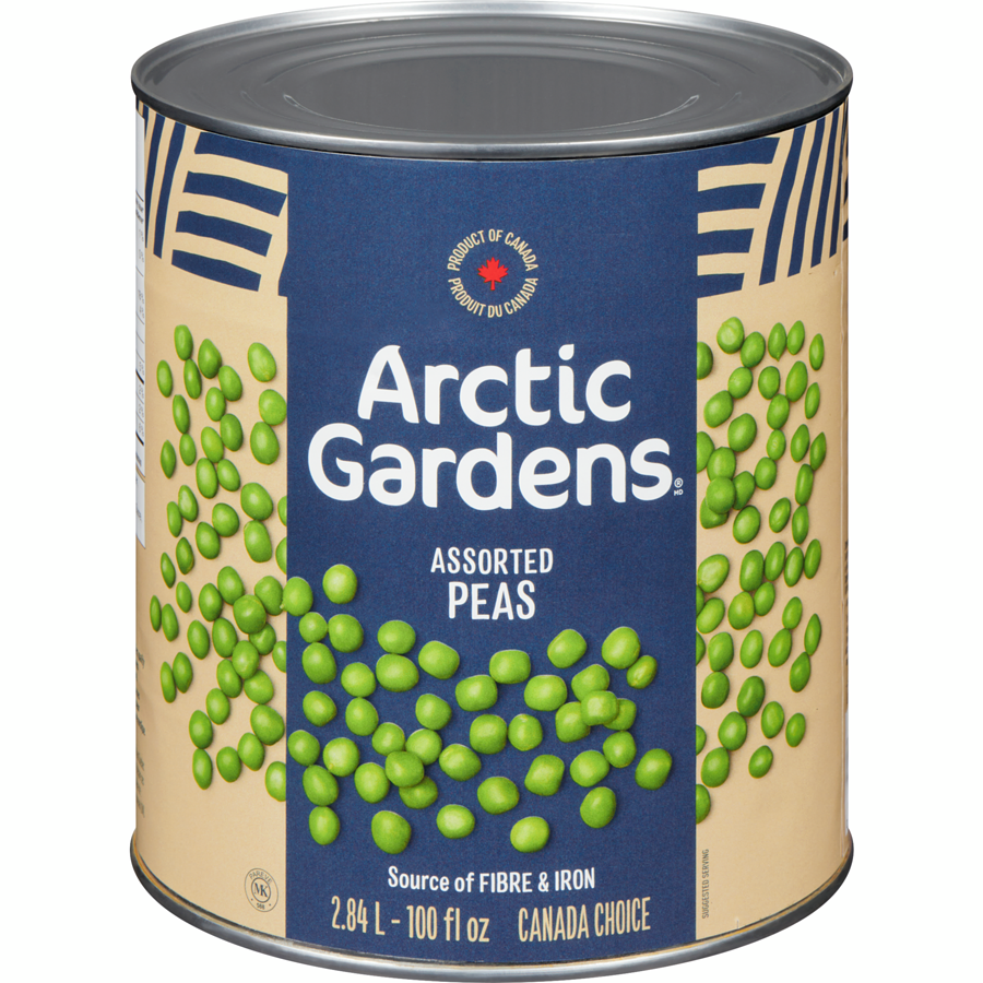 Arctic Gardens - Assorted Peas - 2.84 L - Canadian Distribution