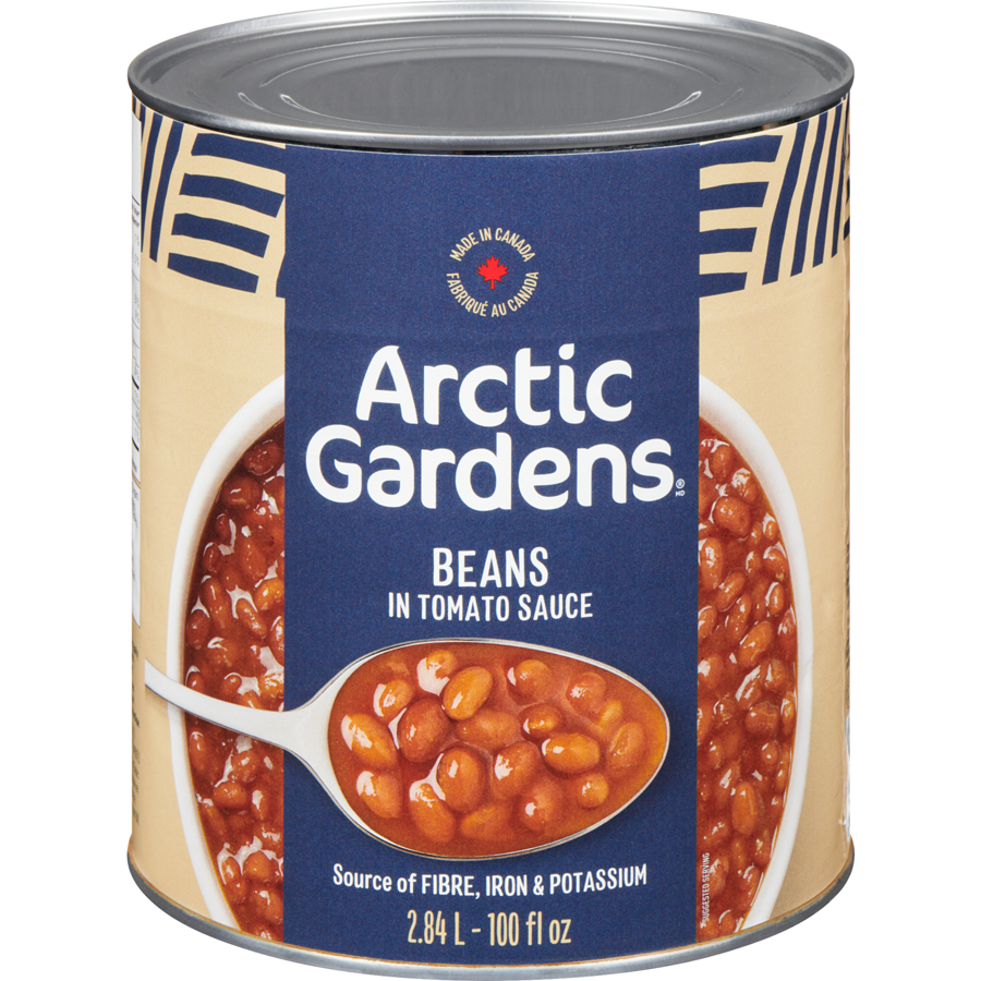 Arctic Gardens - Beans In Tomato Sauce - 2.84 L - Canadian Distribution