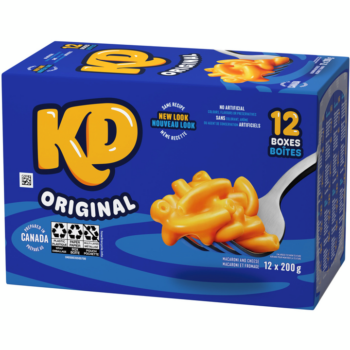 Kraft - Original Macaroni And Cheese Dinner - 2400 g - Canadian Distribution