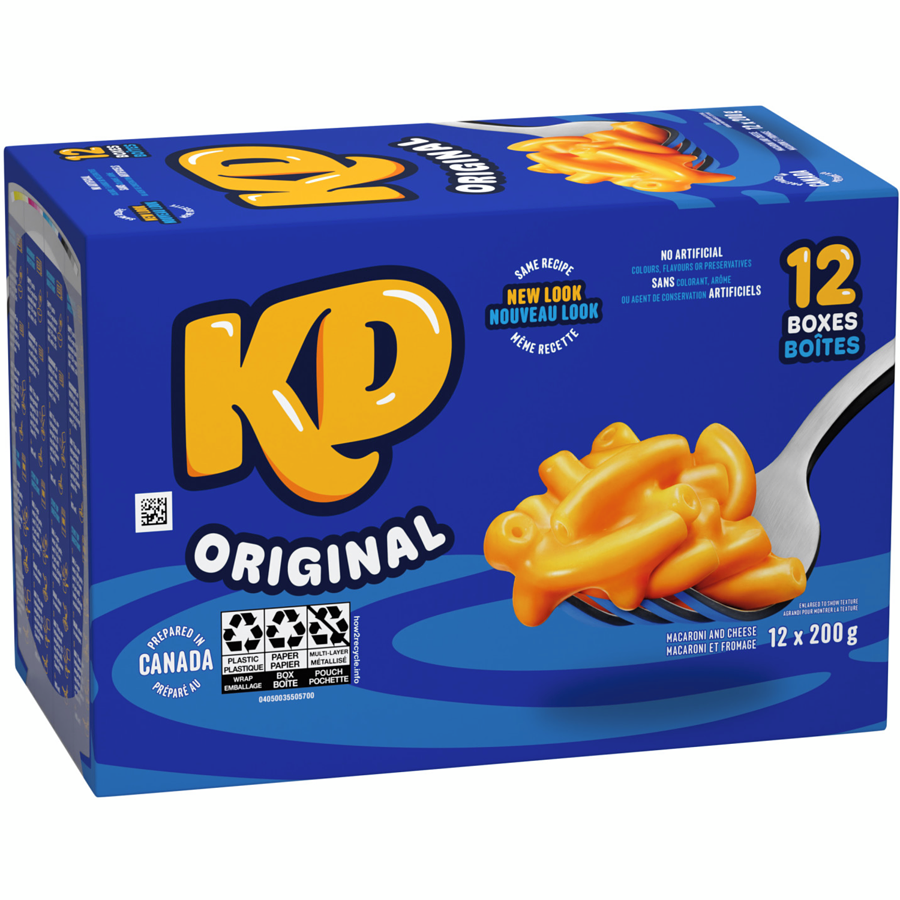 Kraft - Original Macaroni And Cheese Dinner - 2400 g - Canadian Distribution