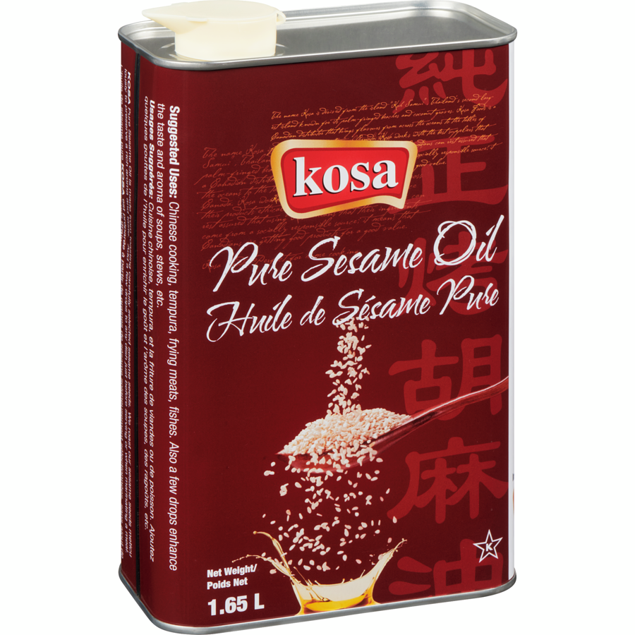 Kosa - Pure Sesame Oil - 1.65 L - Canadian Distribution