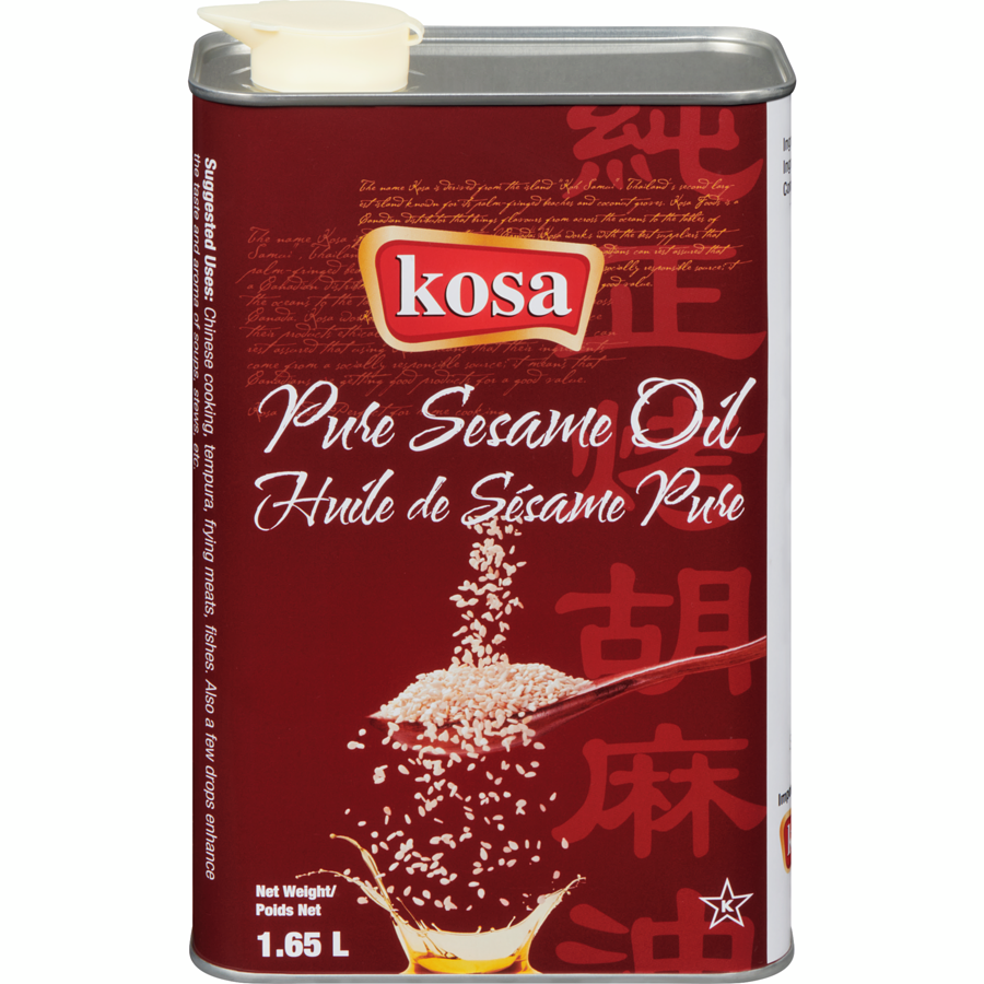 Kosa - Pure Sesame Oil - 1.65 L - Canadian Distribution