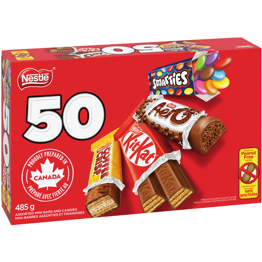 Nestlé - Mini Bars & Candies - 485 g - Canadian Distribution