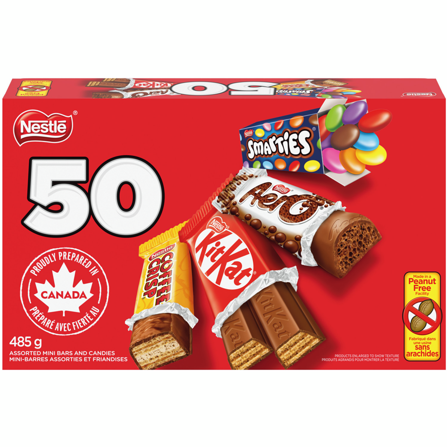 Nestlé - Mini Bars & Candies - 485 g - Canadian Distribution