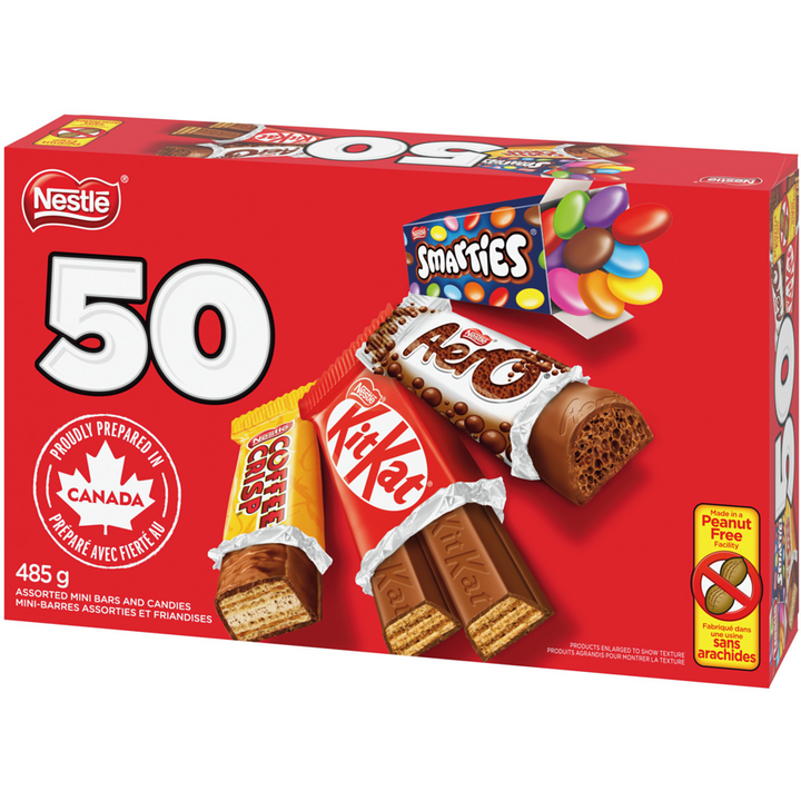 Nestlé - Mini Bars & Candies - 485 g - Canadian Distribution