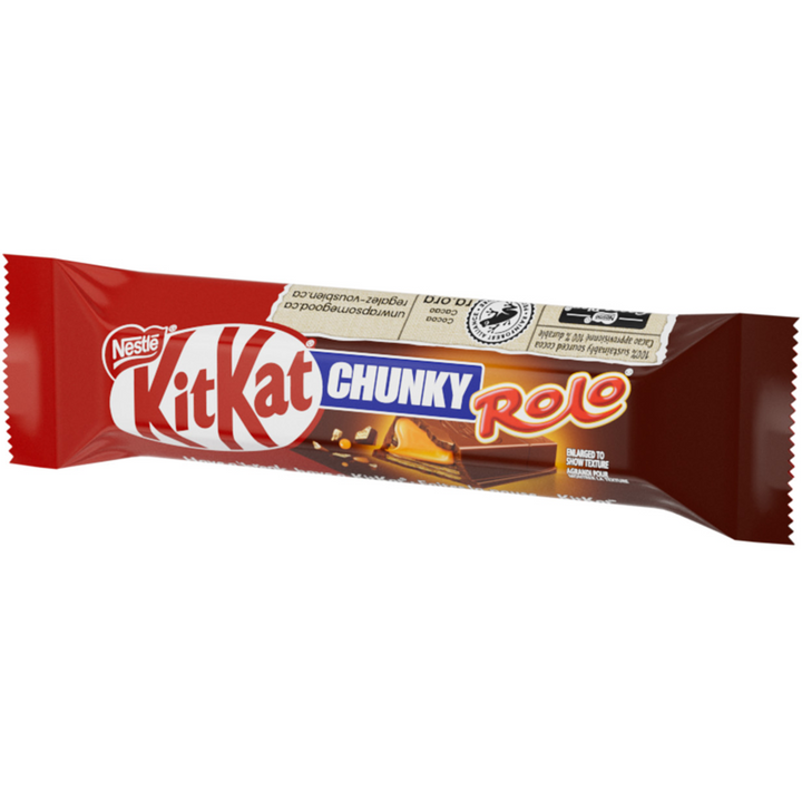 Nestlé - KITKAT Chunky Rolo, Wafer Bar - 42 g - Canadian Distribution