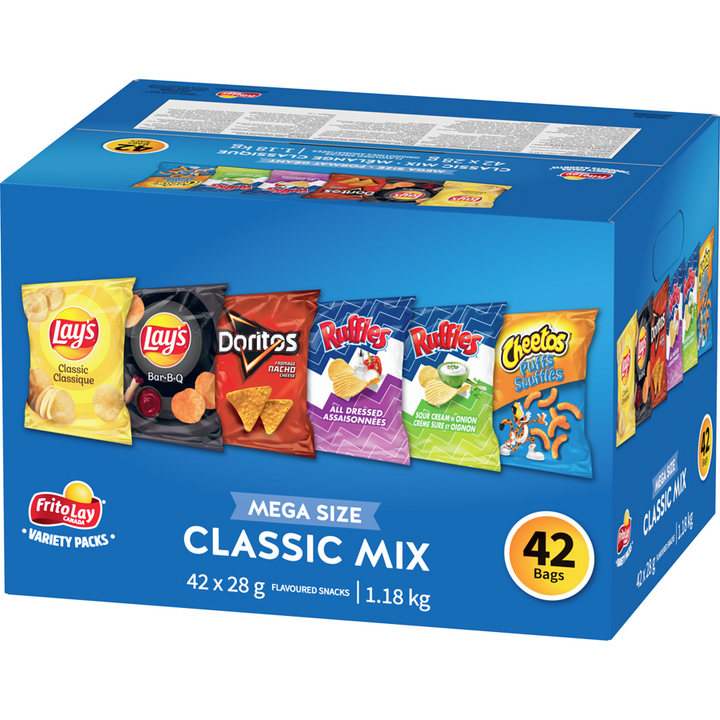 Frito-Lay - Variety Pack Classic Mix - 1176 g - Canadian Distribution