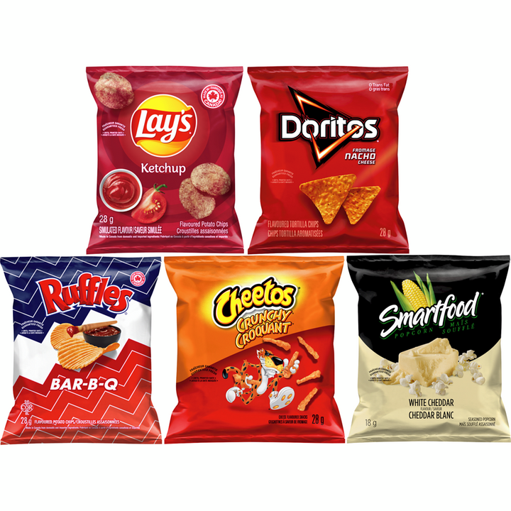 Frito-Lay - Flavour Mix Variety Packs - 428 g - Canadian Distribution