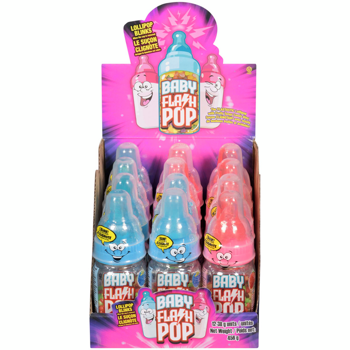 Exclusive Brands - Baby Flash Pop - Case - 12 x 38 g - Canadian Distribution