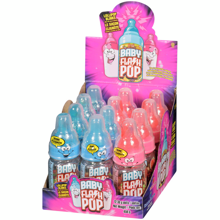 Exclusive Brands - Baby Flash Pop - Case - 12 x 38 g - Canadian Distribution