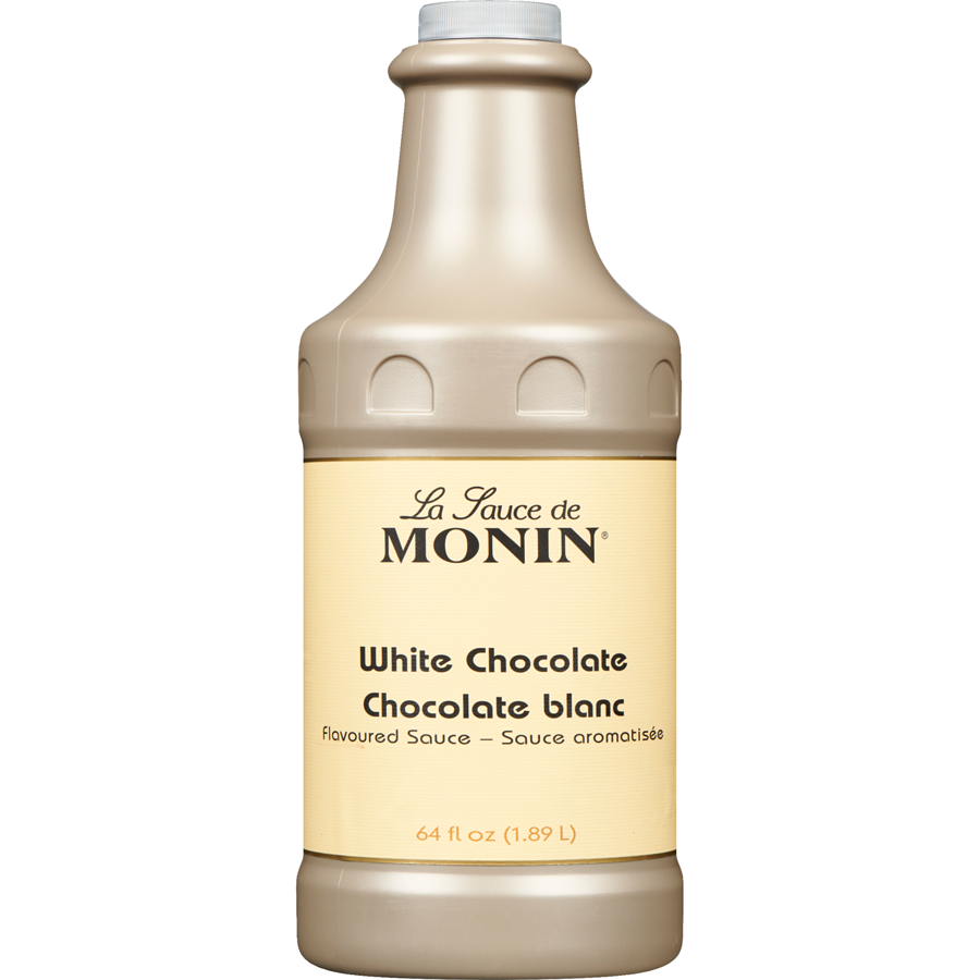 Monin - Flavoured Sauce White Chocolate - 1.89 L - Canadian Distribution