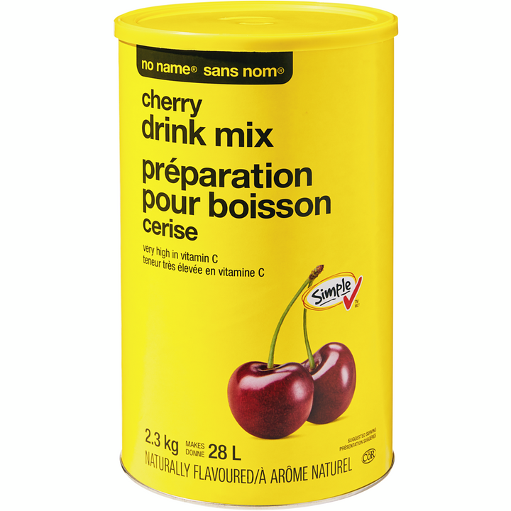 No Name - Cherry Drink Mix - 2.3 kg - Canadian Distribution