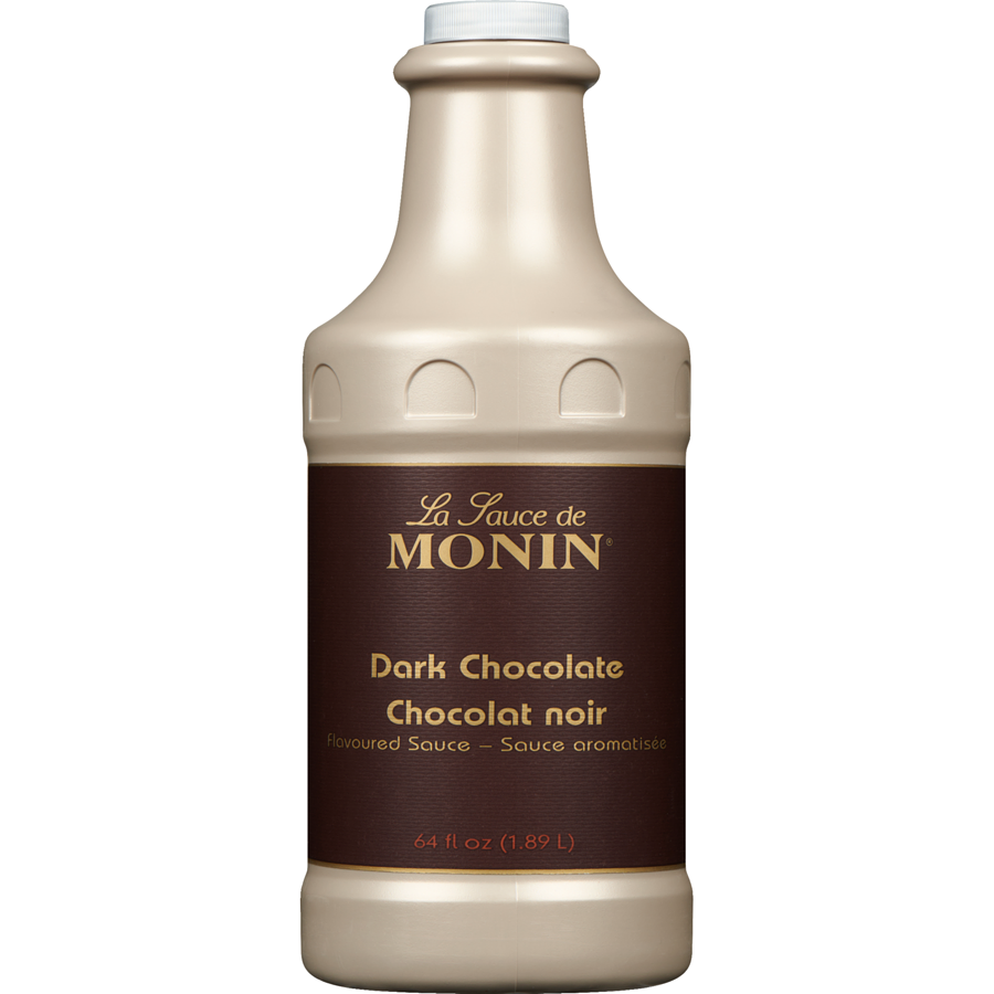 Monin - Flavoured Sauce Dark Chocolate - 1.89 L - Canadian Distribution