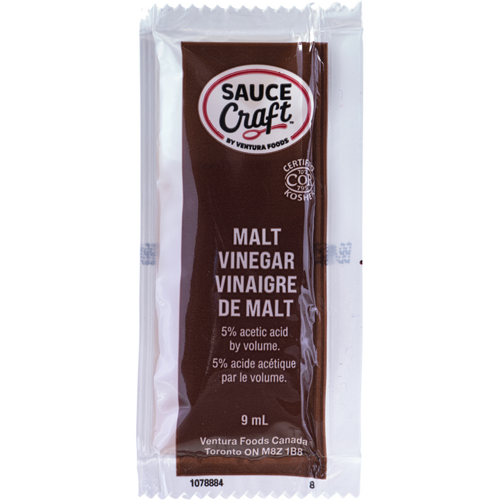 Sauce Craft - Malt Vinegar Packs - 504 each - Canadian Distribution