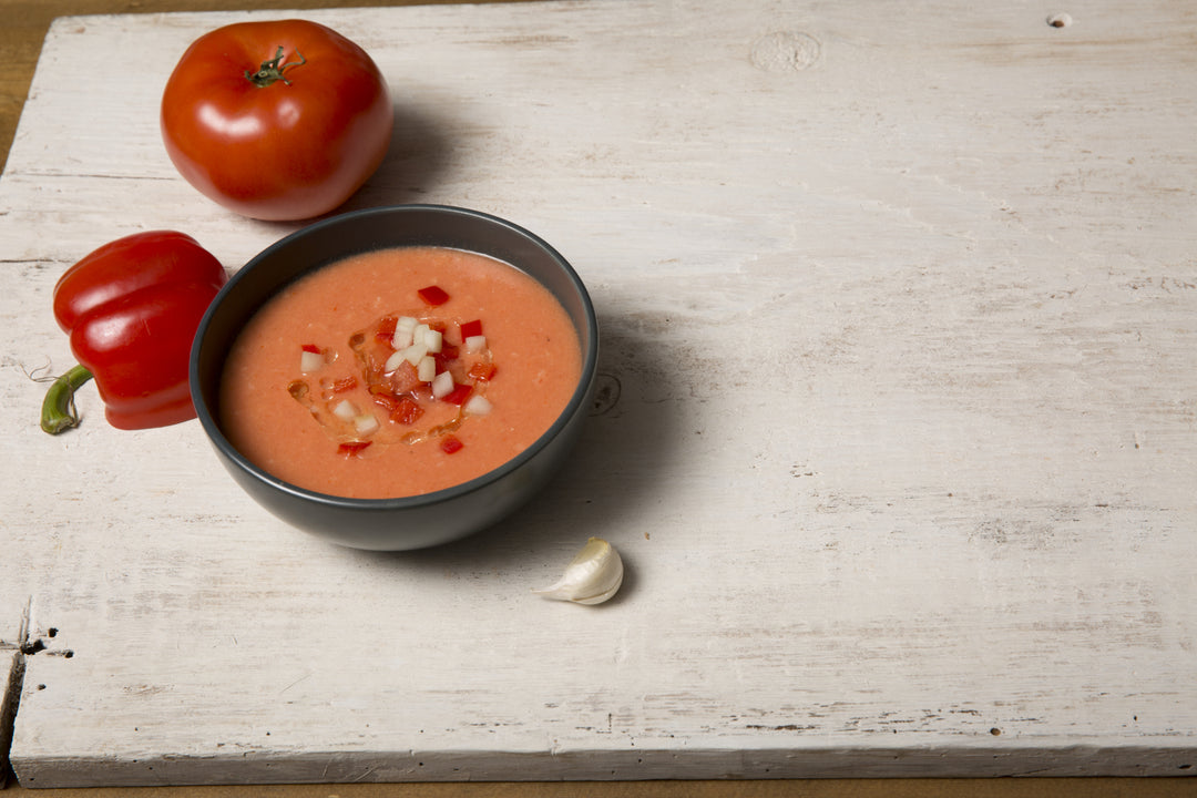 Soup Creamy Tomato & Red Pepper Gluten-Free - 4 x 486 g - Knorr Swiss - Restaurant and Foodservice Ingredients - Canadian Distribution