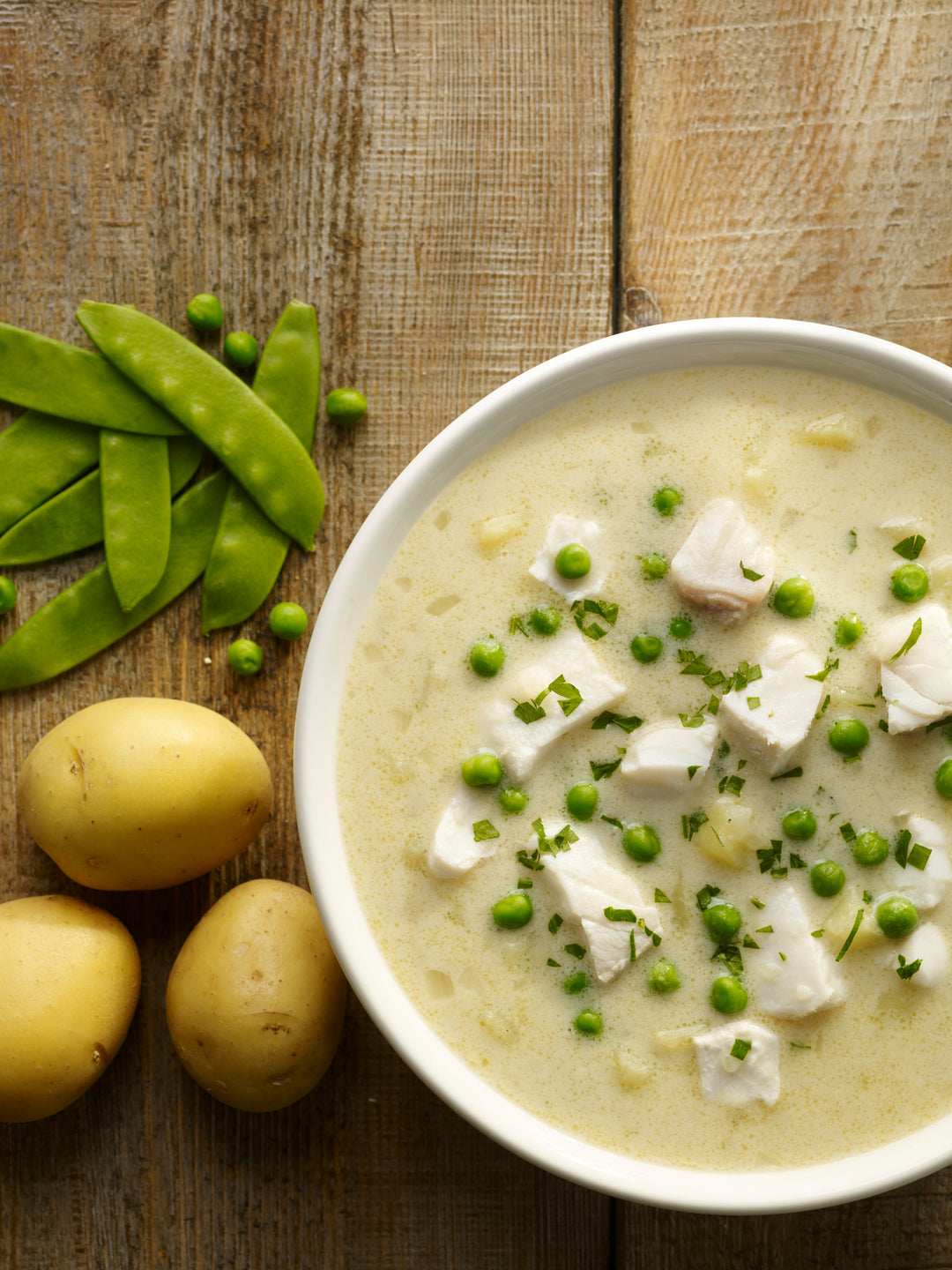 Soup Cream Of Potato & Leek Gluten-Free - 4 x 730 g - Knorr Swiss - Restaurant and Foodservice Ingredients - Canadian Distribution