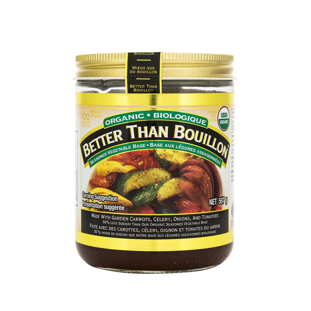 Better Than Bouillon Seasoned Vegetable Base - 4 x 597 g - Grocery and Food Items - Canadian Distribution