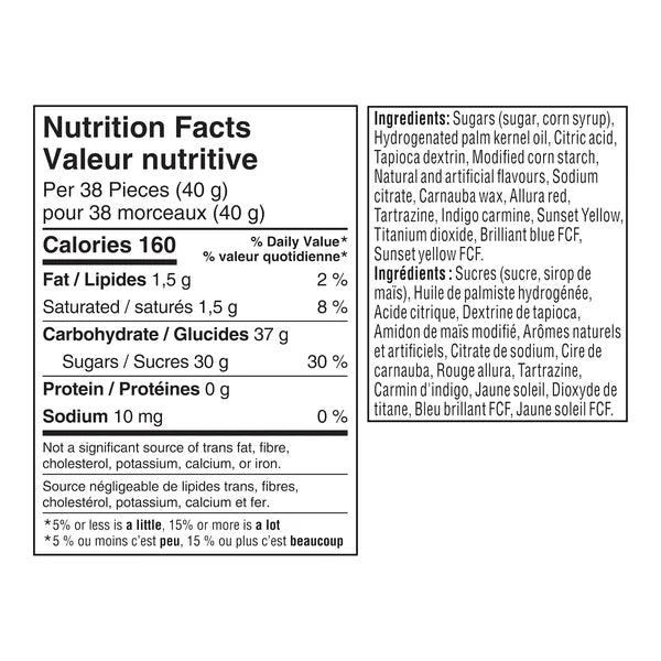 Original Tear N Share - 96 × 92 g - Skittles - Canadian Distribution - Ships Free Within Canada on Orders Above CAD $199