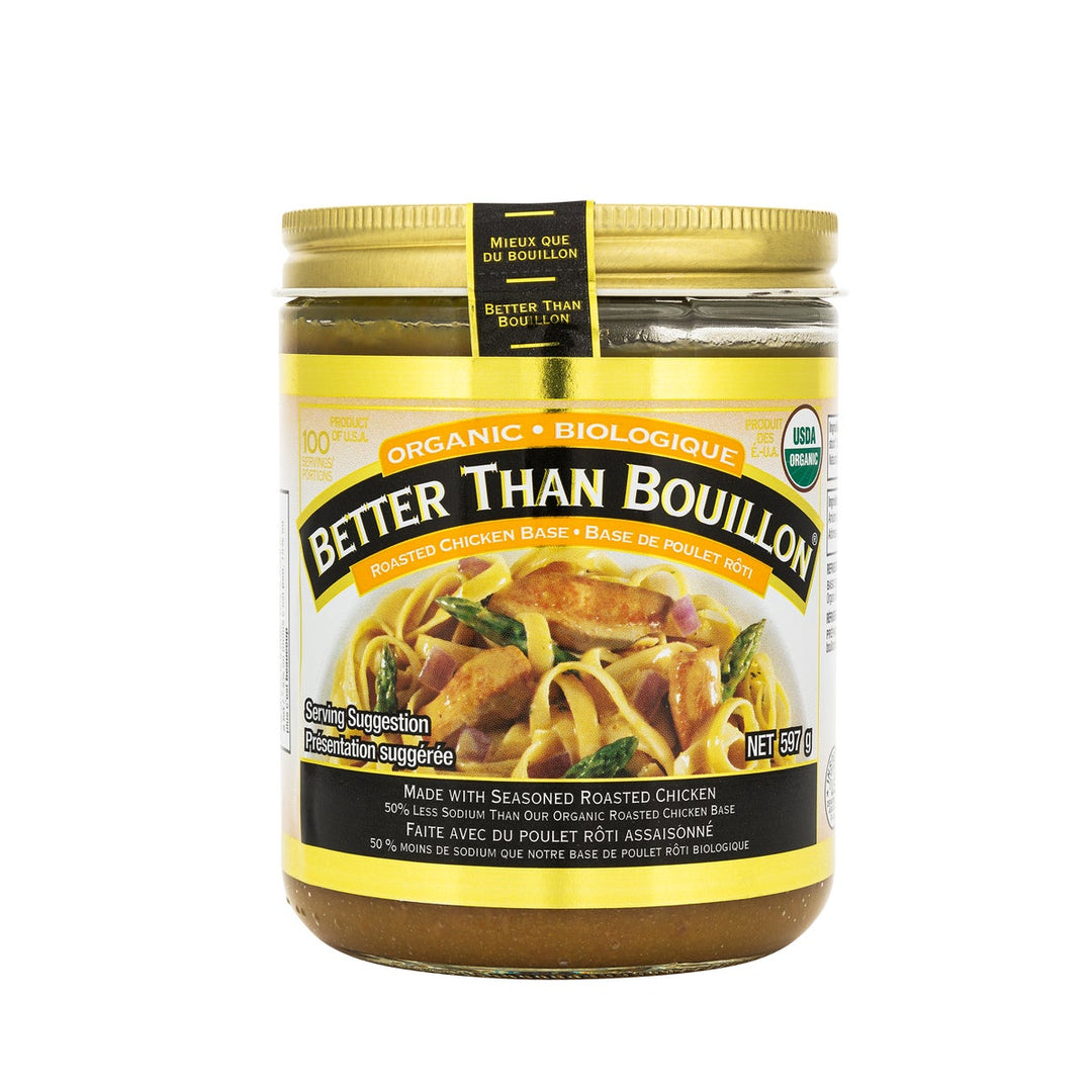 Better Than Bouillon Roasted Chicken Base - 4 x 597 g - Grocery and Food Items - Canadian Distribution
