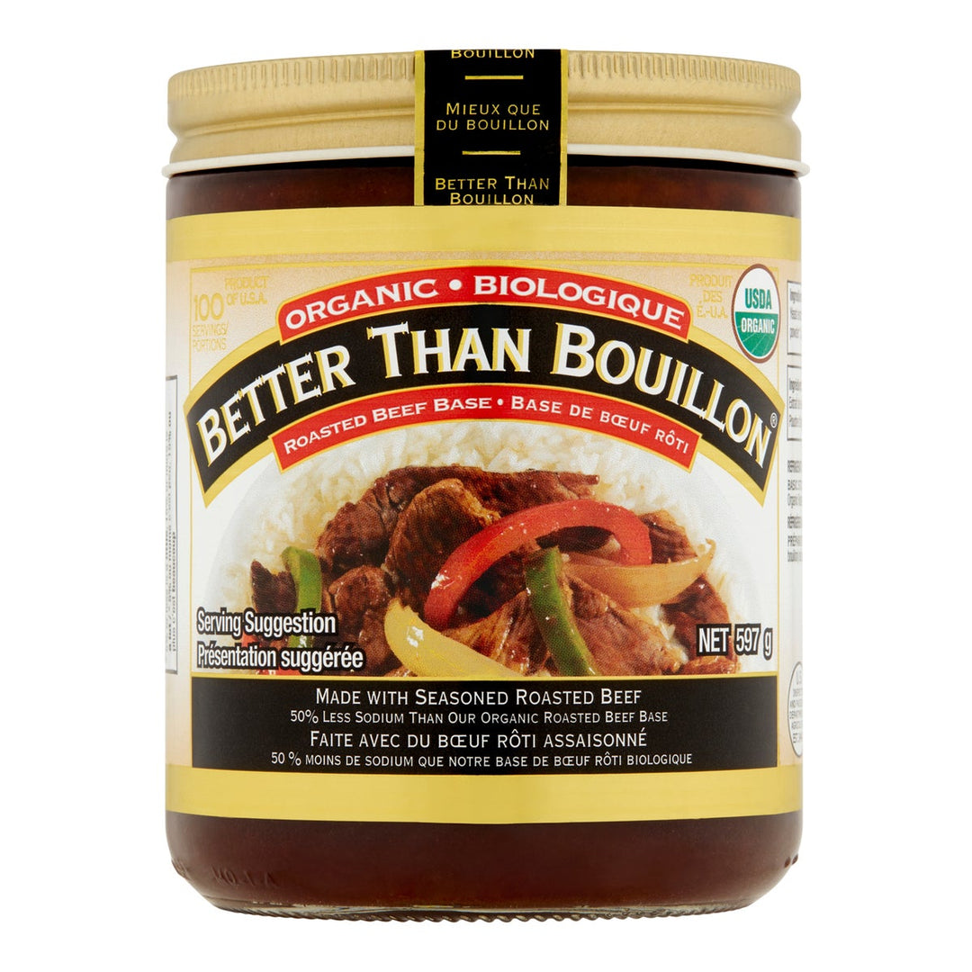 Better Than Bouillon Organic Beef Soup Base - 4 x 597 g - Grocery and Food Items - Canadian Distribution